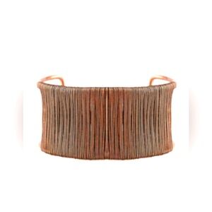 NWT Mecca Copper Textured Bracelet